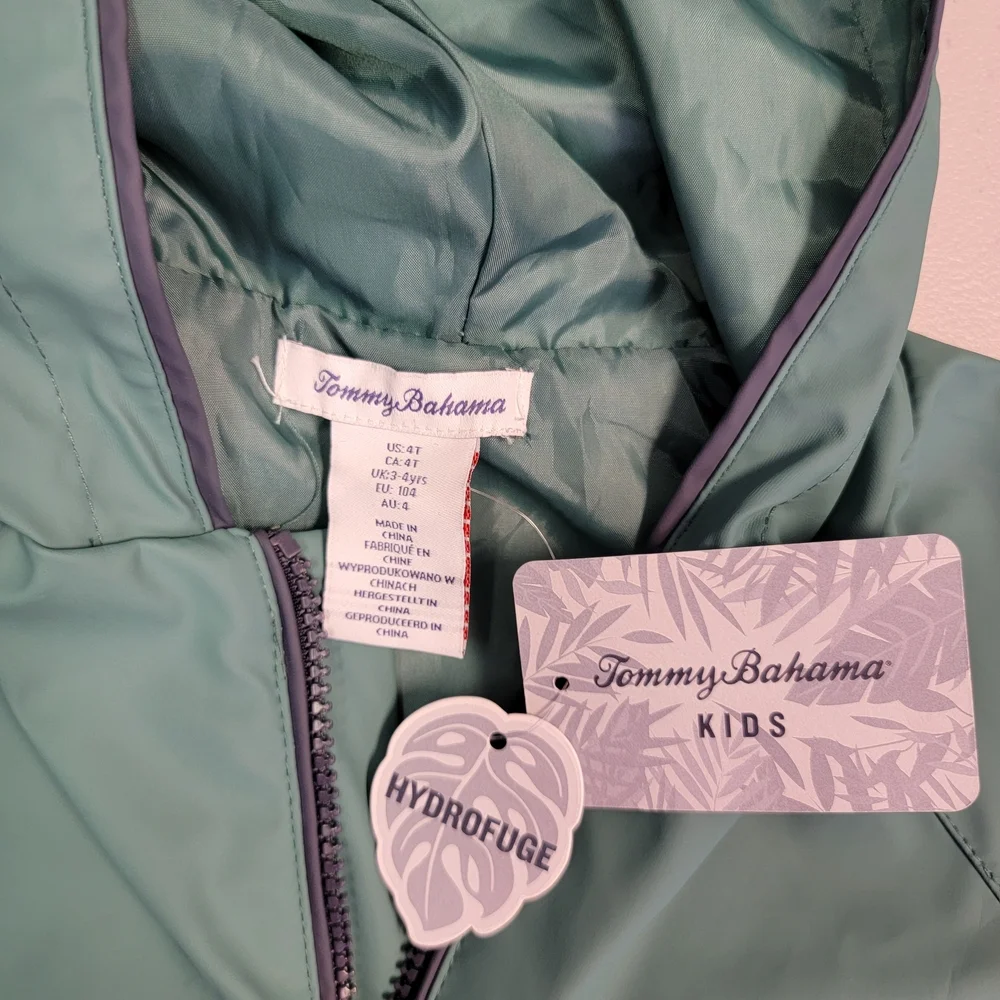Tommy Bahama Kids Aqua Hooded‎ Jacket